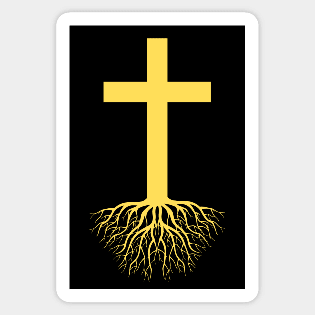 Rooted In Christ | Christian Sticker by All Things Gospel